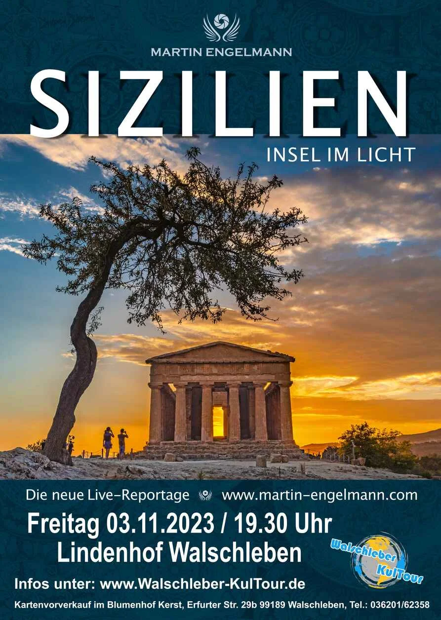 Sizilien Insel im Licht